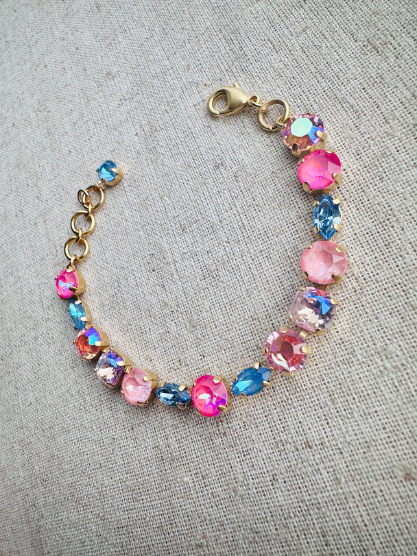 Adriana Crystal Tennis Bracelet - Shabby To Chic Jewelry