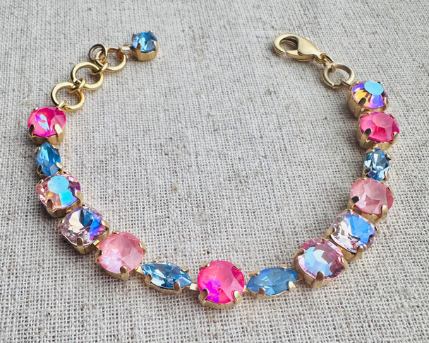 Adriana Crystal Tennis Bracelet - Shabby To Chic Jewelry
