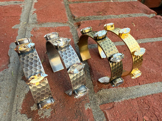 Addison Antique Gold Cuff Bracelet - Shabby To Chic Jewelry