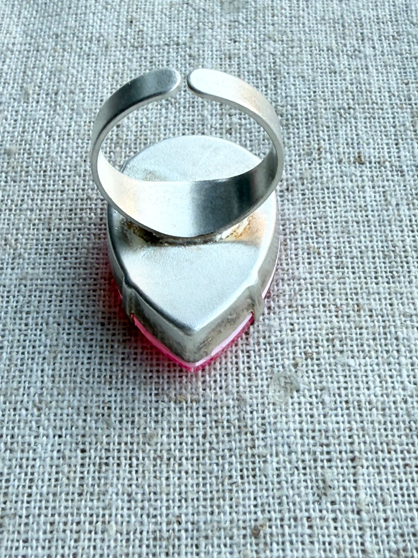 Jill Pear Crystal Cocktail Ring