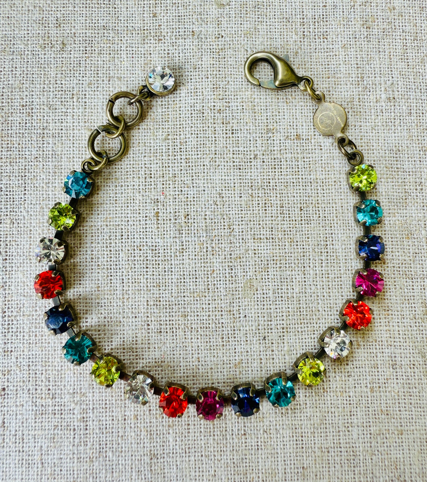Jules Crystal Tennis Bracelet