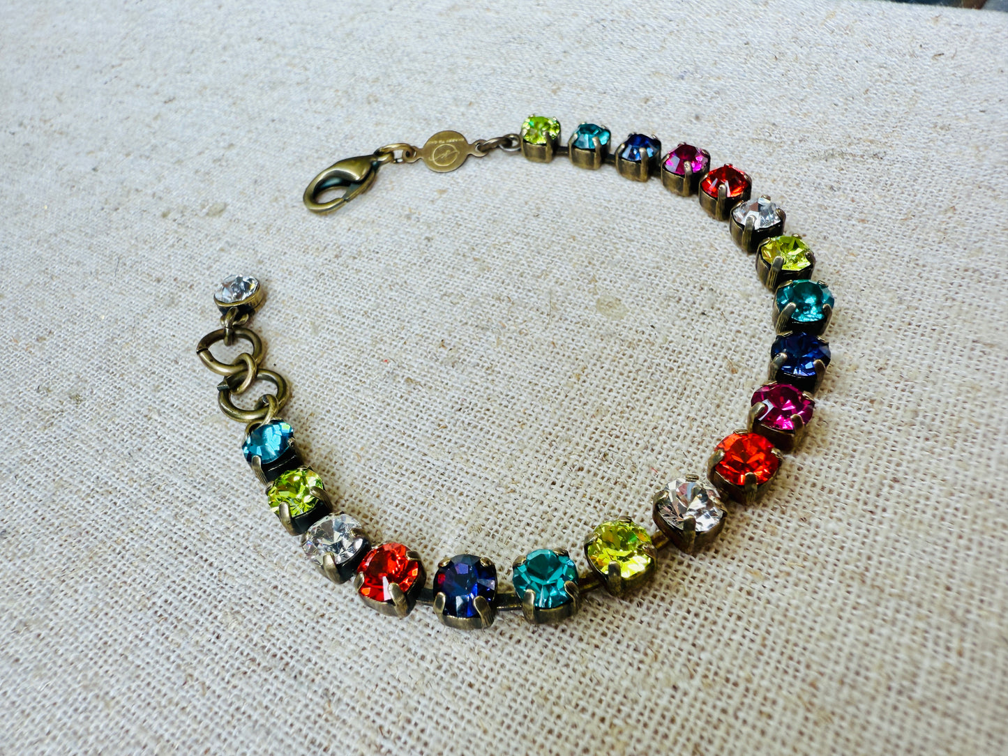 Jules Crystal Tennis Bracelet