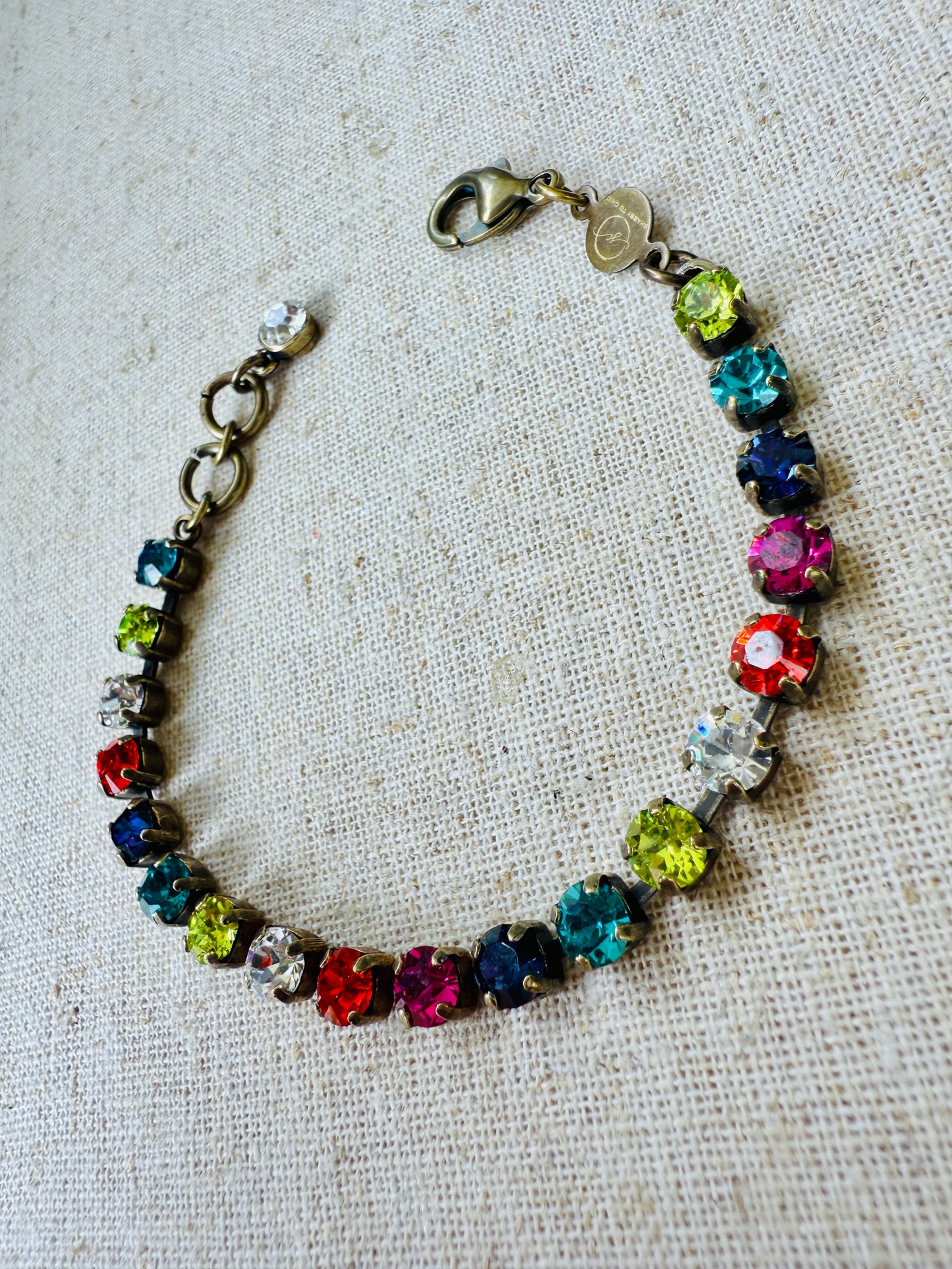 Jules Crystal Tennis Bracelet