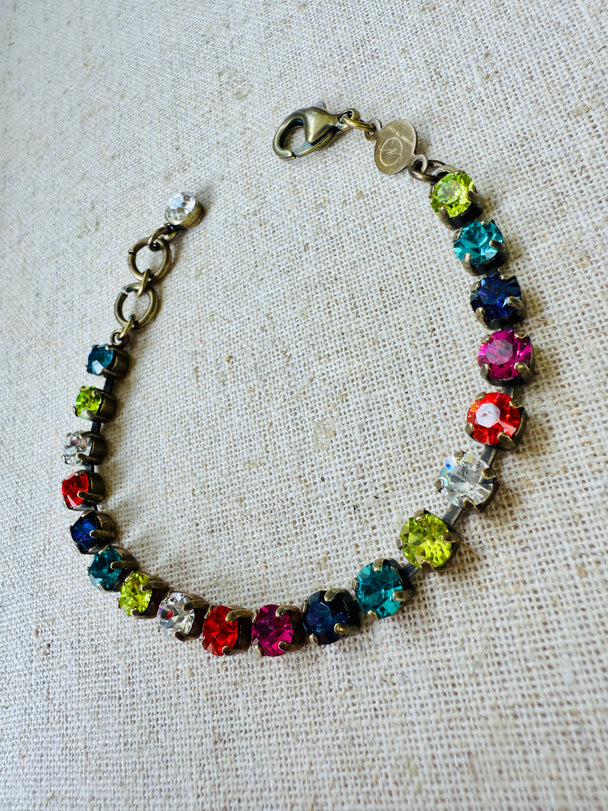 Jules Crystal Tennis Bracelet