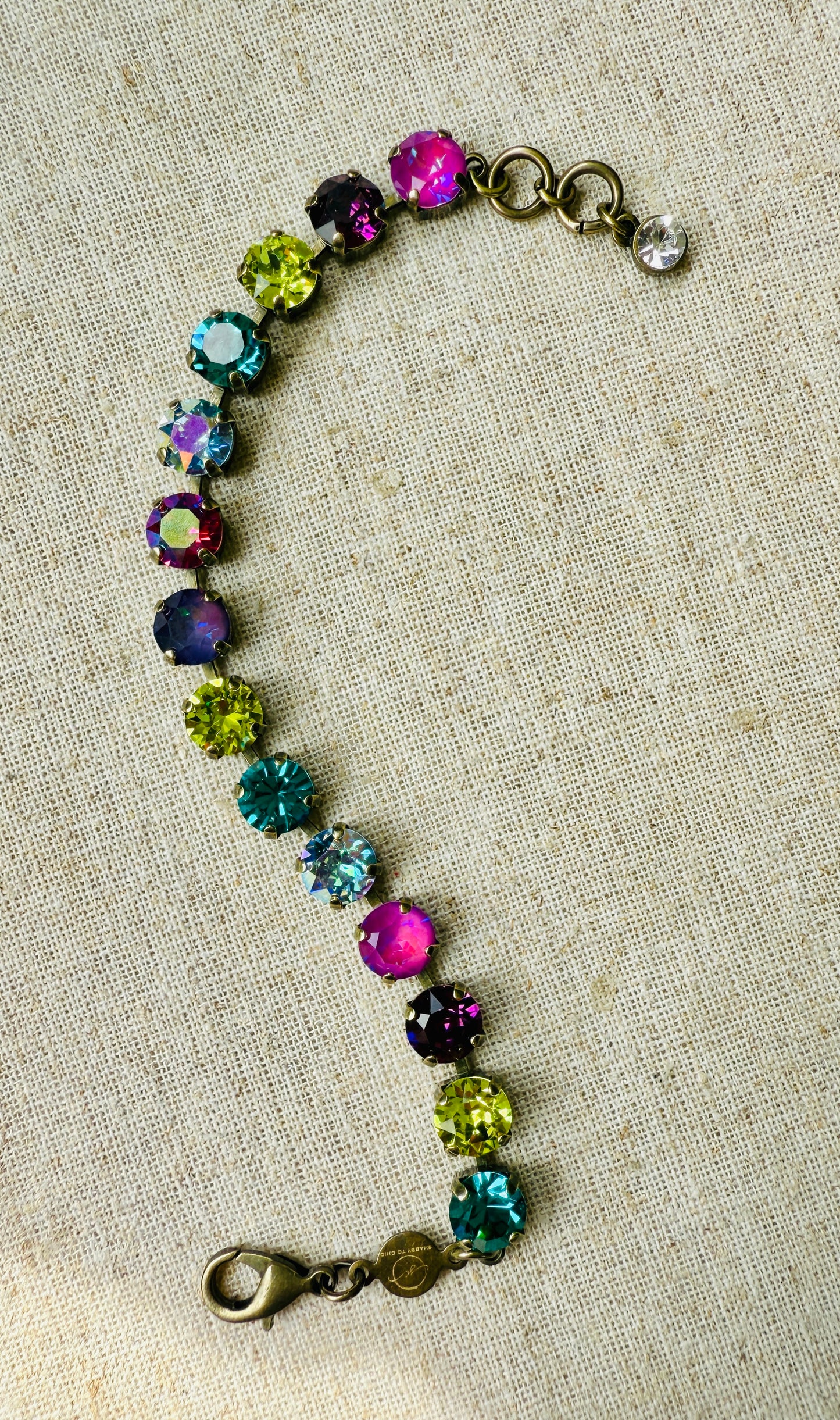 Zara Crystal Tennis Bracelet