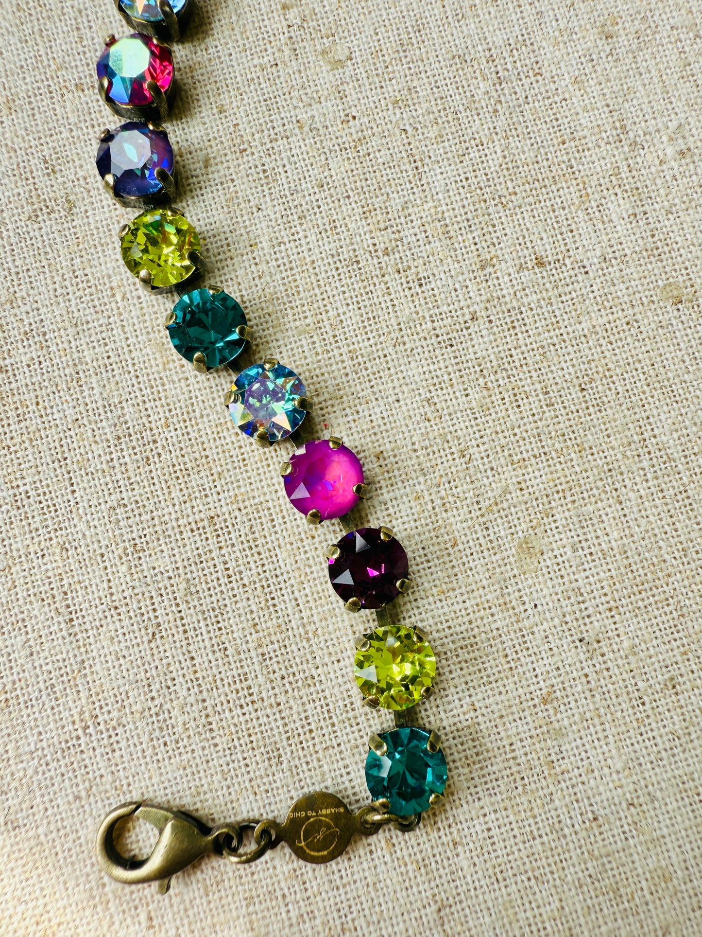Zara Crystal Tennis Bracelet