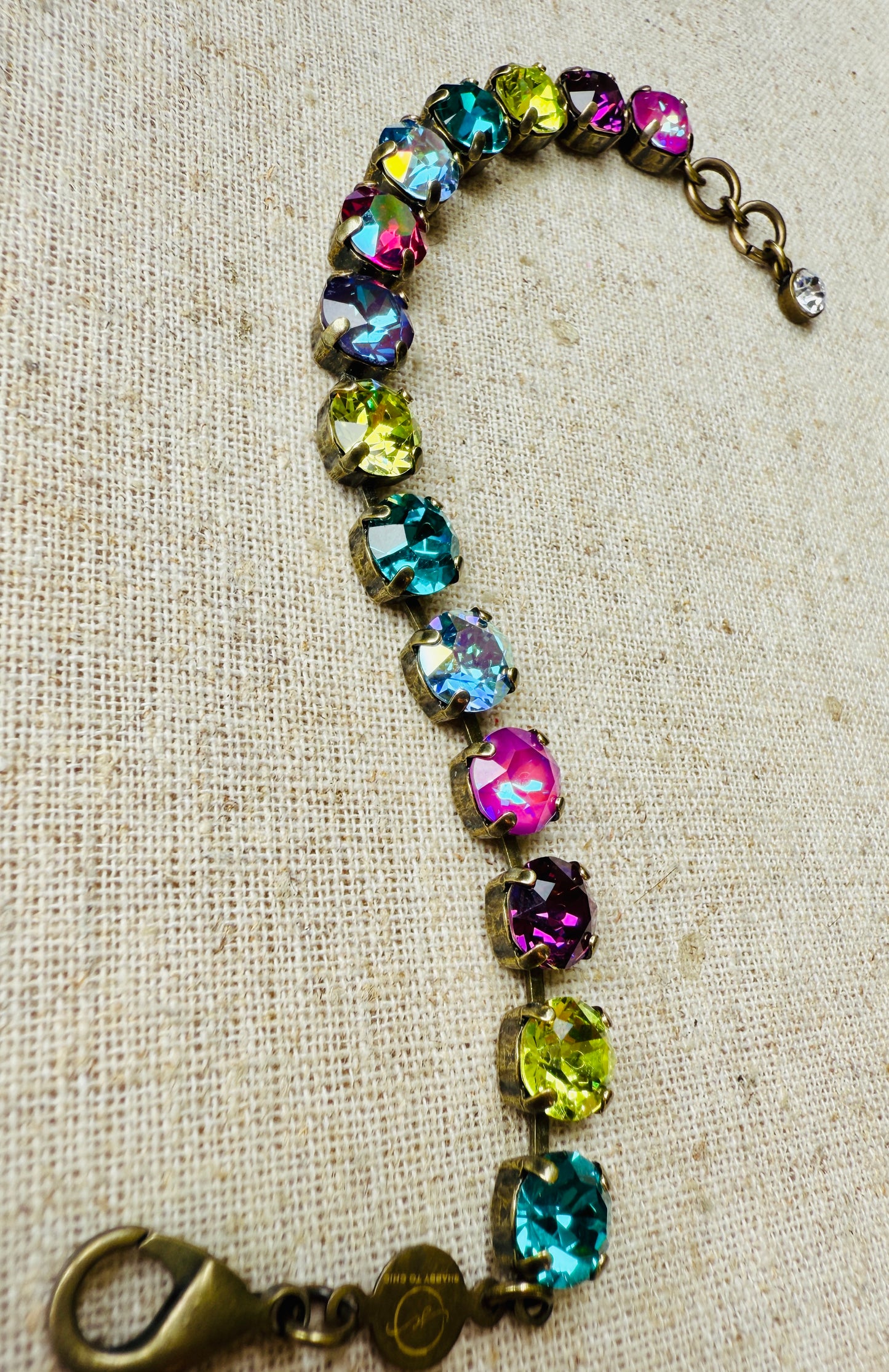 Zara Crystal Tennis Bracelet