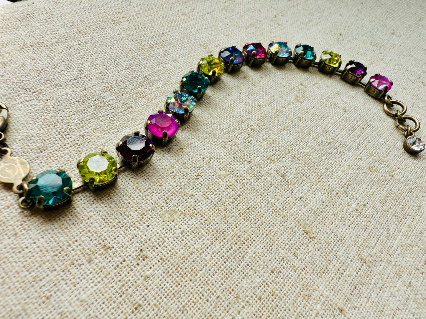 Zara Crystal Tennis Bracelet