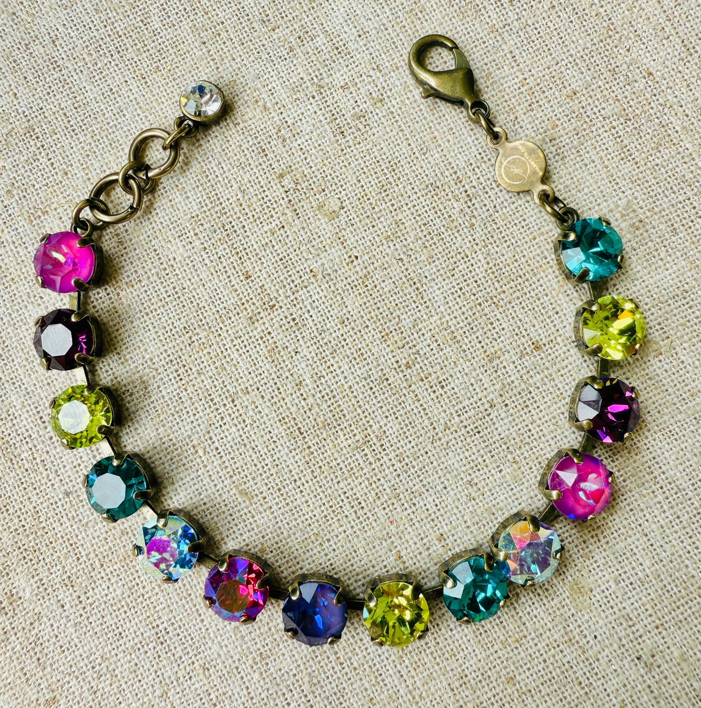 Zara Crystal Tennis Bracelet