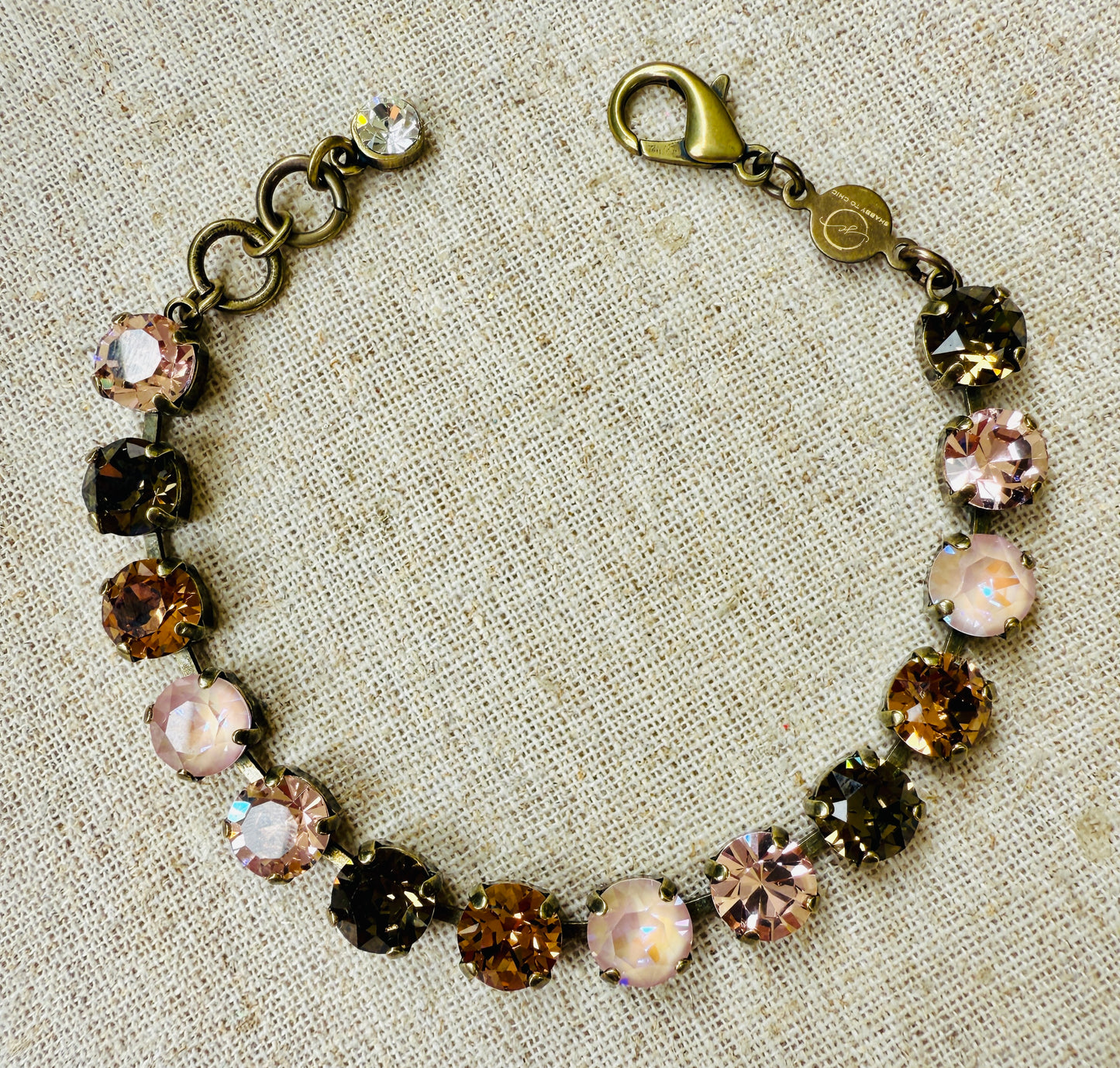 Meadow Crystal Tennis Bracelet