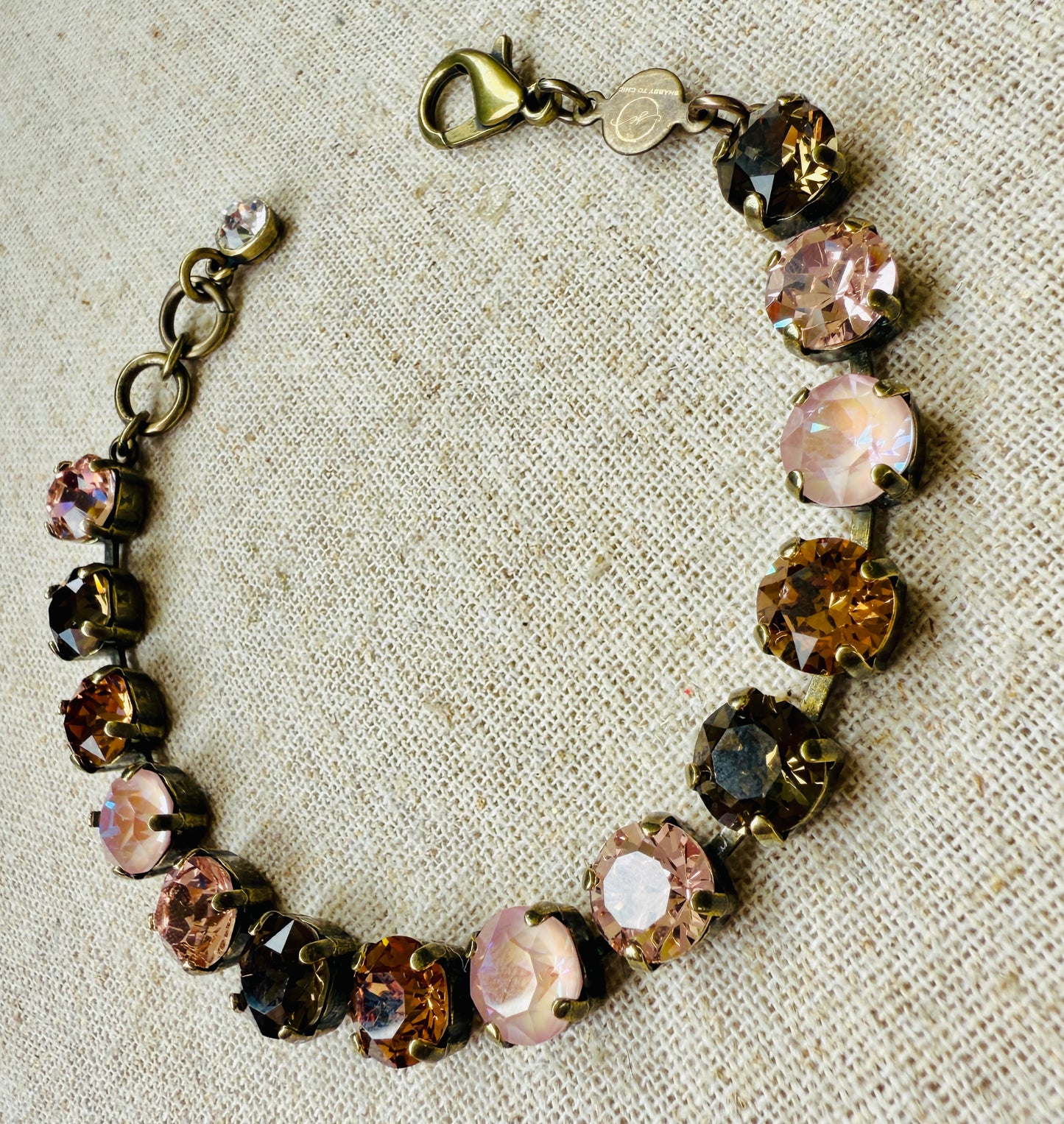 Meadow Crystal Tennis Bracelet