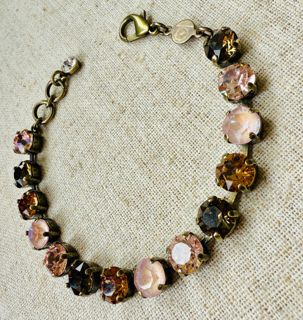 Meadow Crystal Tennis Bracelet