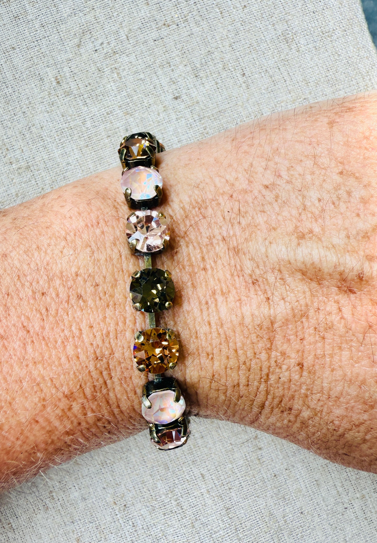 Meadow Crystal Tennis Bracelet