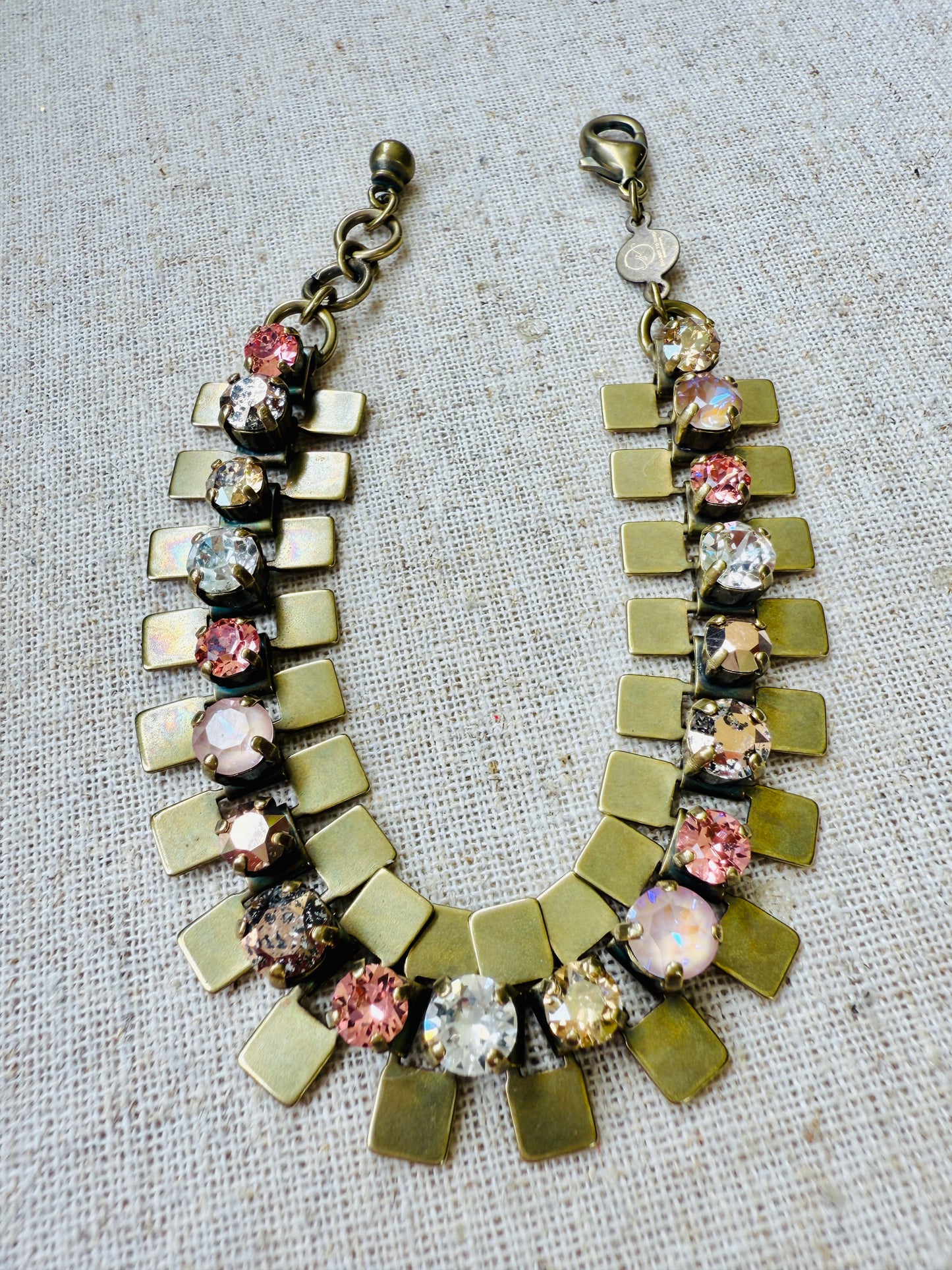 Blush Canyon Crystal Bracelet