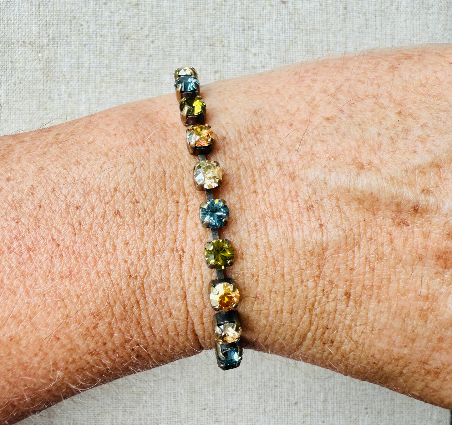 Ada Crystal Tennis Bracelet
