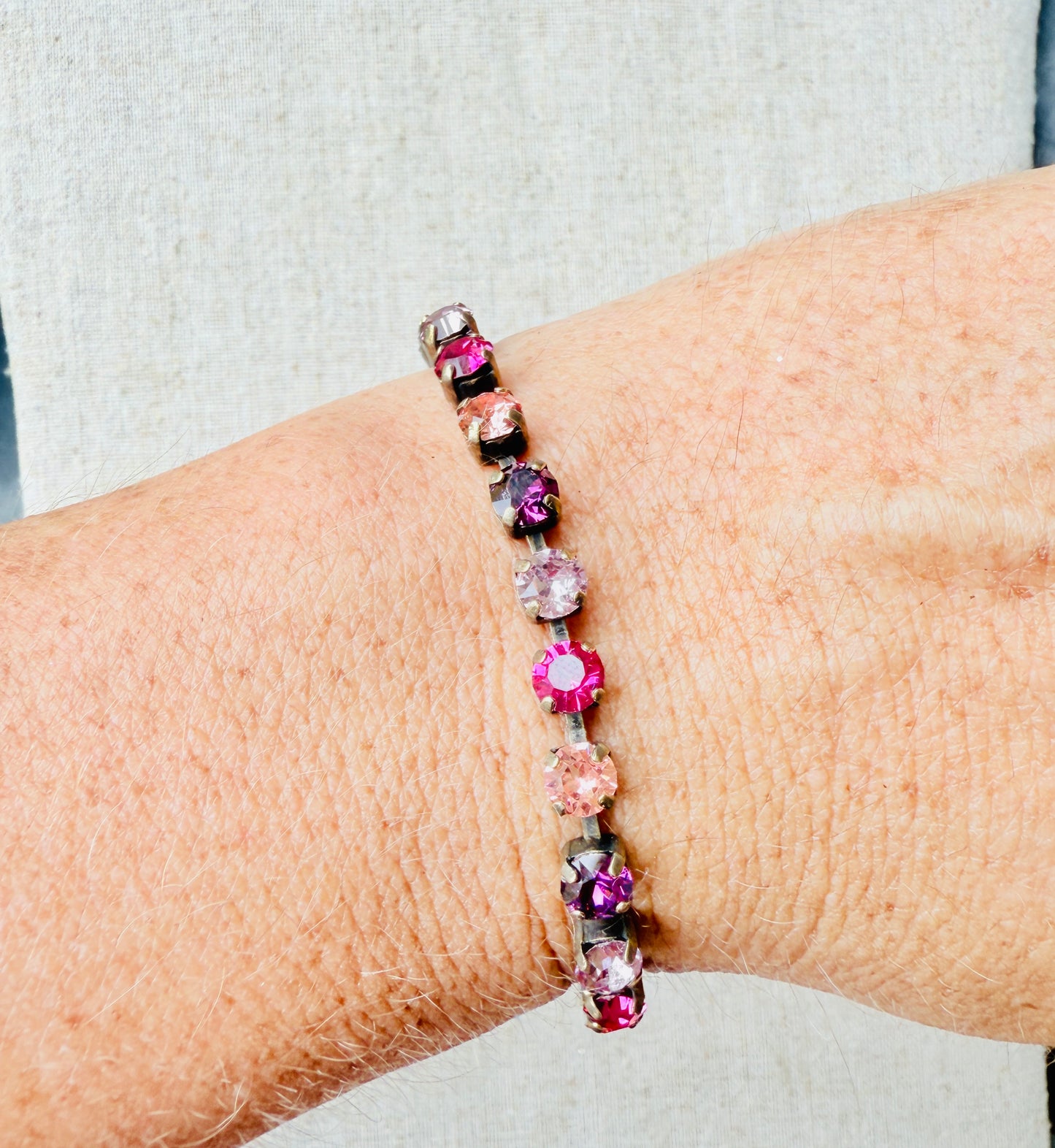 Nova Crystal Tennis Bracelet