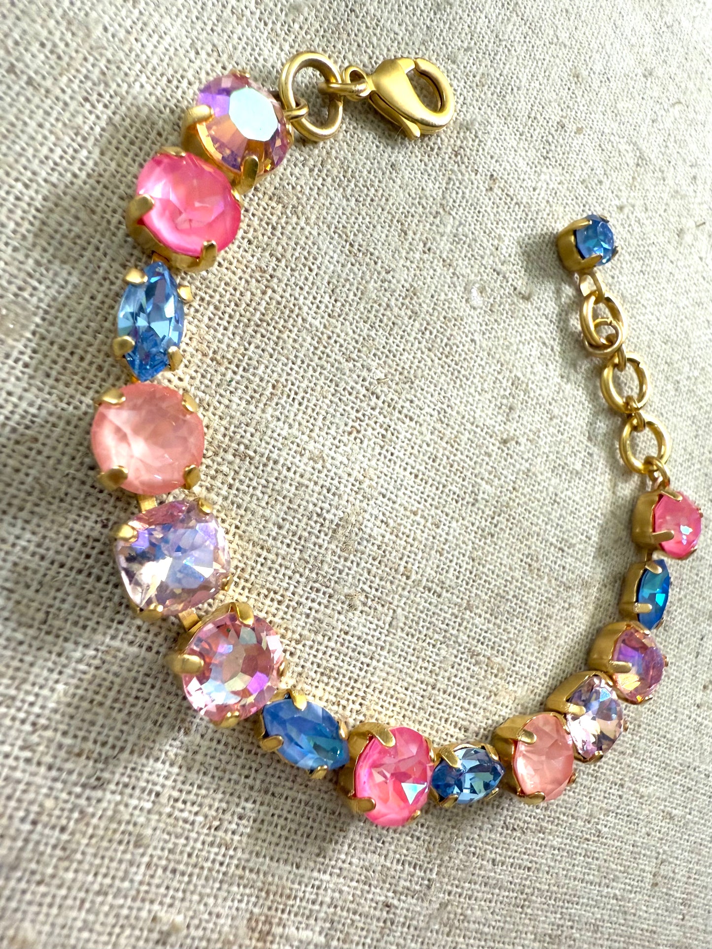 Adriana Crystal Tennis Bracelet - Shabby To Chic Jewelry