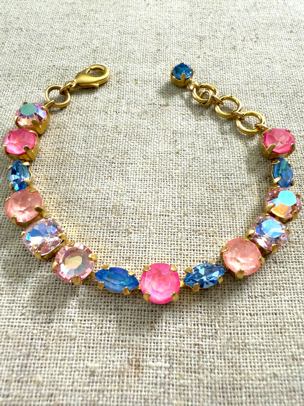 Adriana Crystal Tennis Bracelet - Shabby To Chic Jewelry
