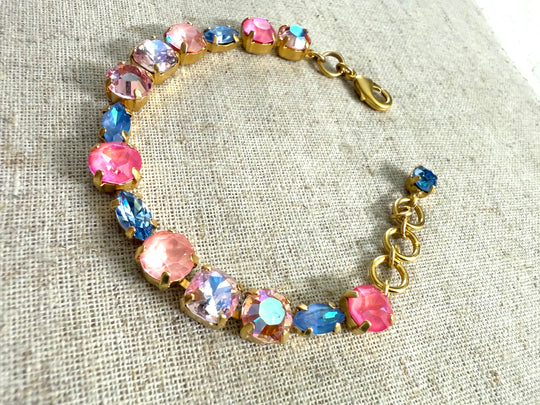 Adriana Crystal Tennis Bracelet - Shabby To Chic Jewelry