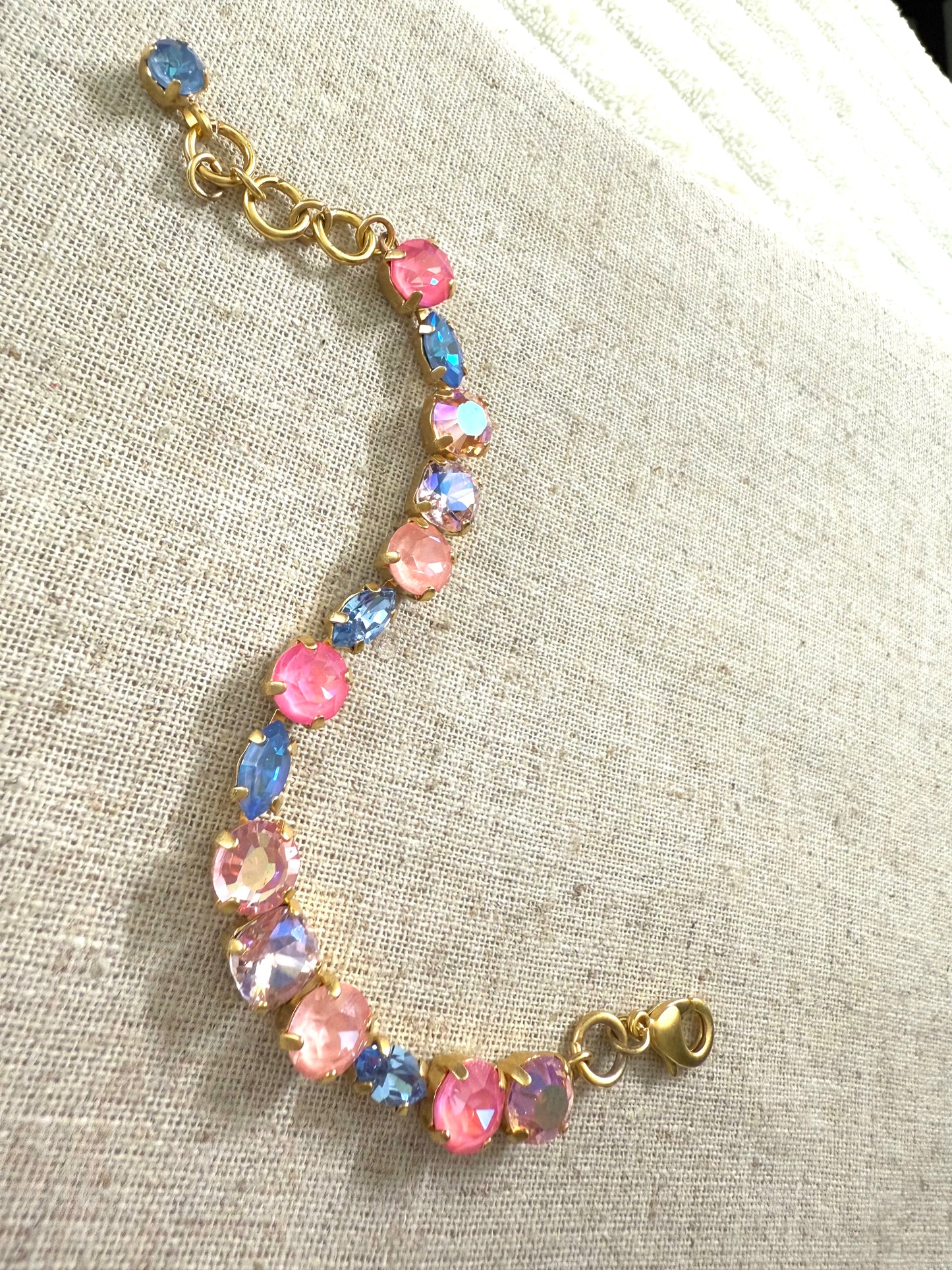 Adriana Crystal Tennis Bracelet - Shabby To Chic Jewelry