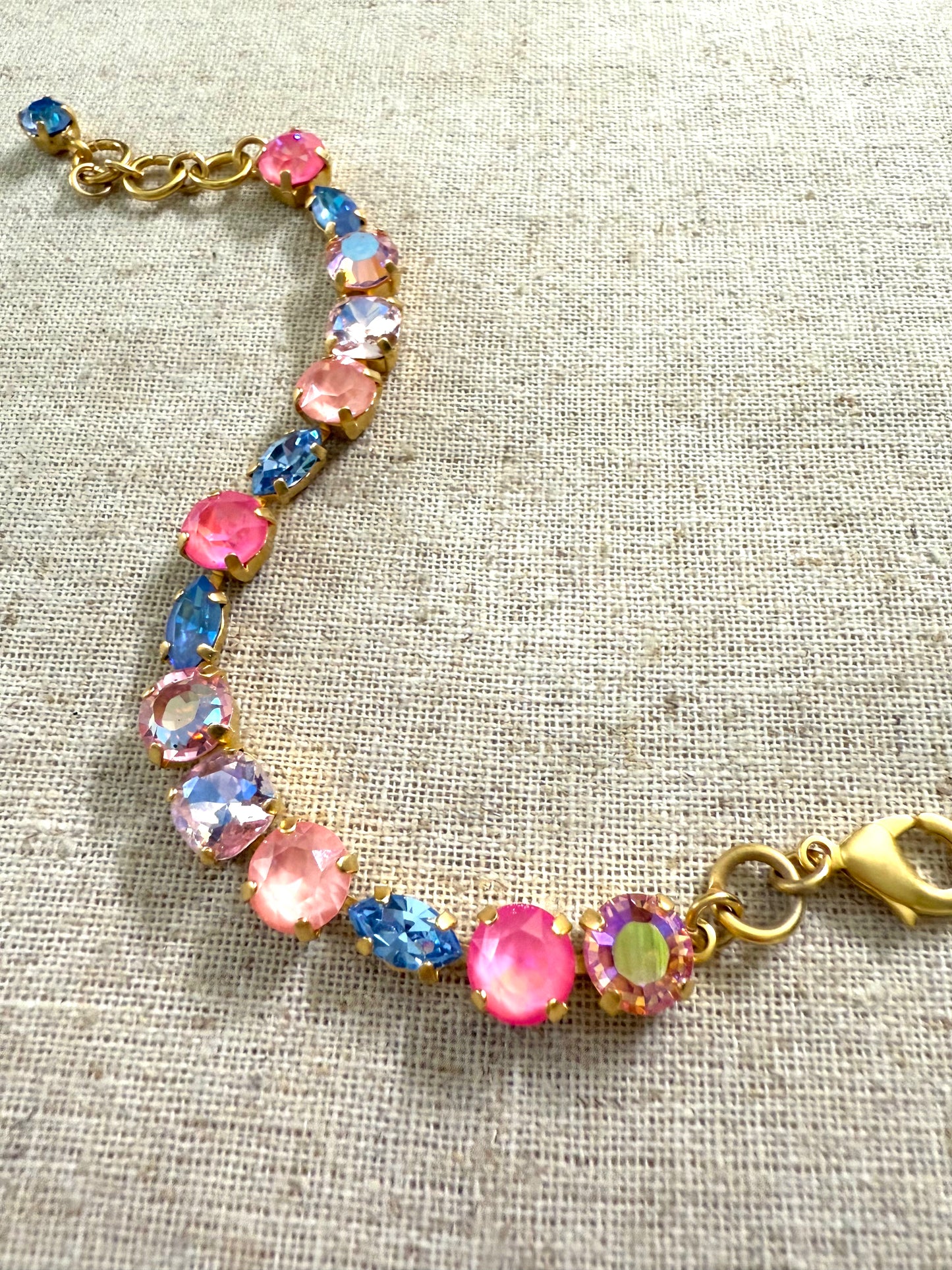 Adriana Crystal Tennis Bracelet - Shabby To Chic Jewelry