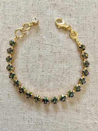 Eleanor Petite Crystal Tennis Bracelet - Shabby To Chic Jewelry