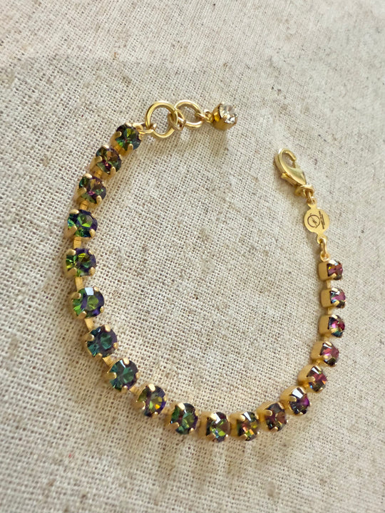 Eleanor Petite Crystal Tennis Bracelet - Shabby To Chic Jewelry