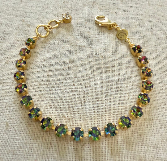 Eleanor Petite Crystal Tennis Bracelet - Shabby To Chic Jewelry