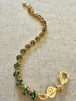 Eleanor Petite Crystal Tennis Bracelet - Shabby To Chic Jewelry