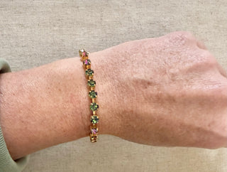 Eleanor Petite Crystal Tennis Bracelet - Shabby To Chic Jewelry