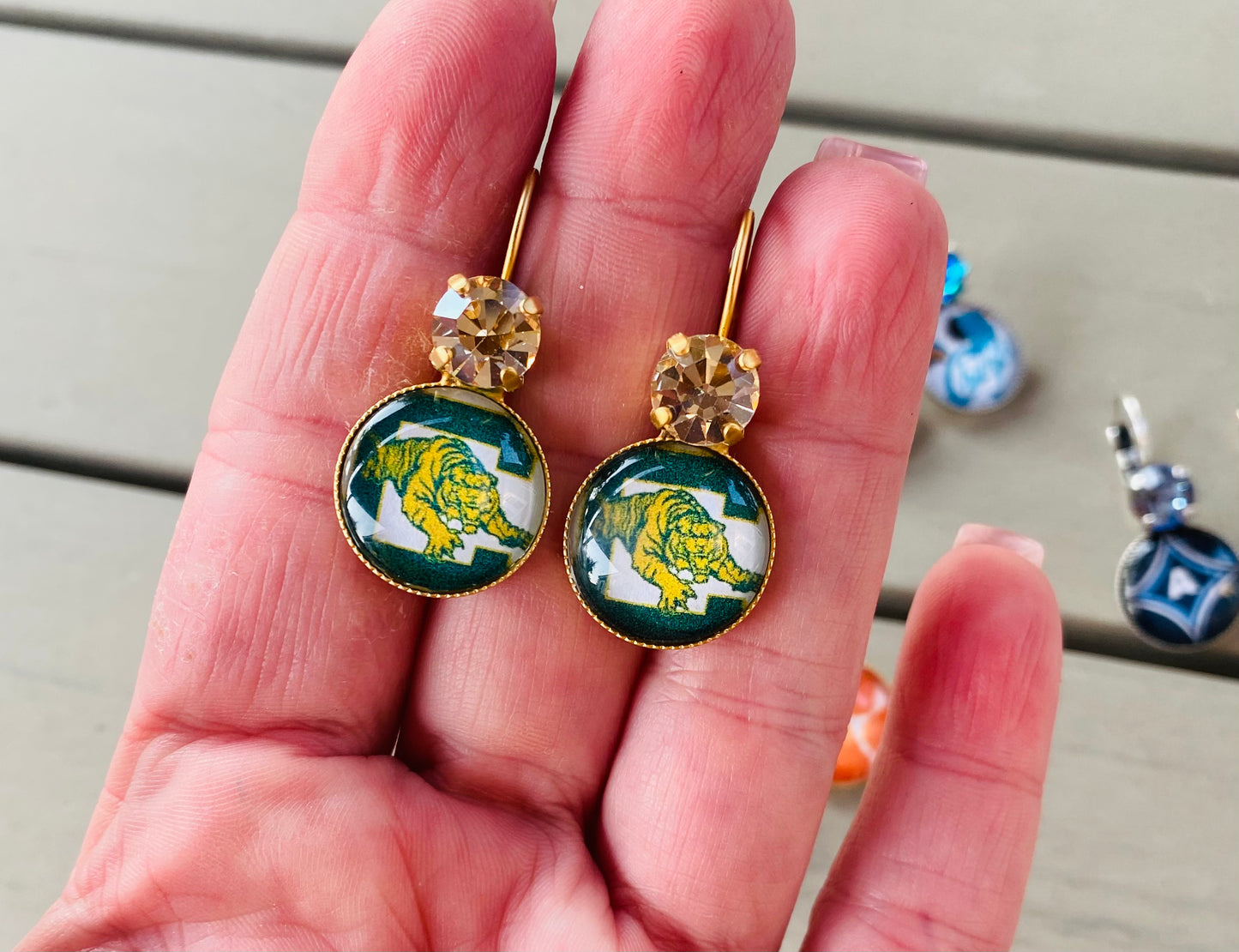 Conway Tiger Earrings