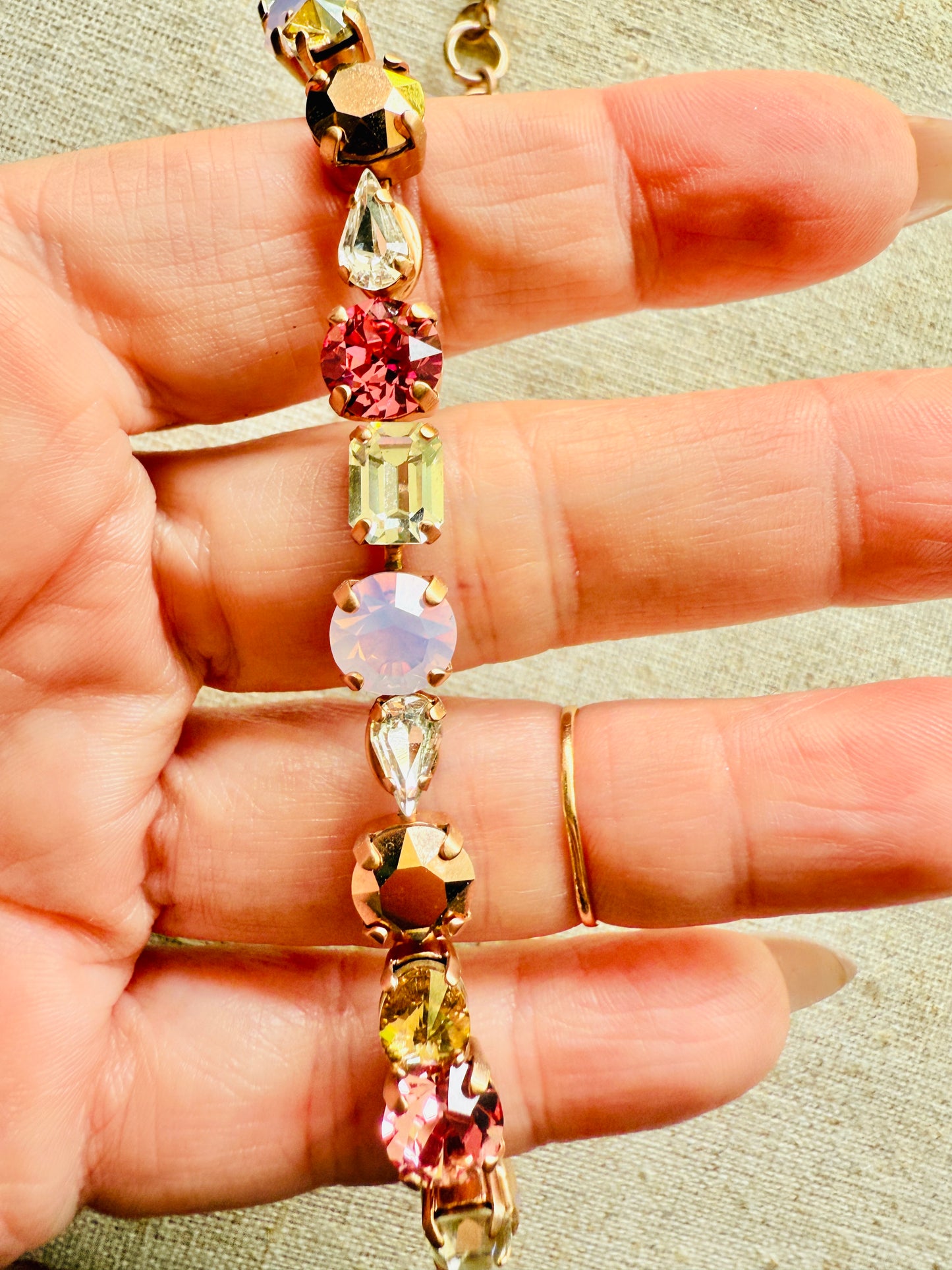 Rosie • Crystal Bracelet • Rose Gold • Bracelet