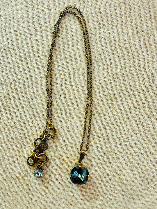 Dusk • Crystal Pendant Necklace