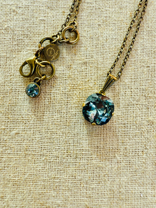 Dusk • Crystal Pendant Necklace