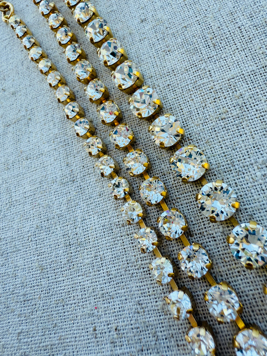 Juliet Crystal Tennis Bracelet - Shabby To Chic Jewelry