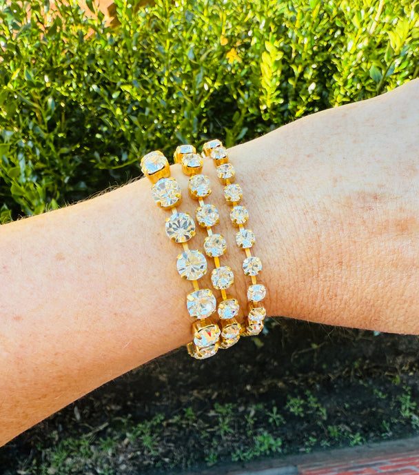 Juliet Crystal Tennis Bracelet - Shabby To Chic Jewelry