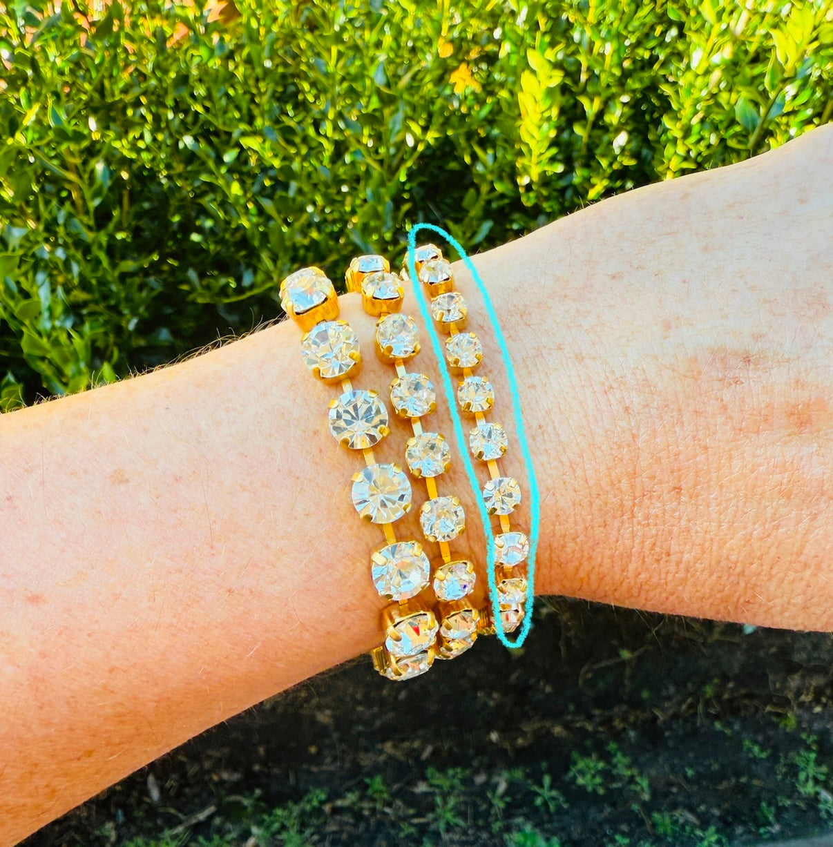 Juliet Crystal Tennis Bracelet - Shabby To Chic Jewelry