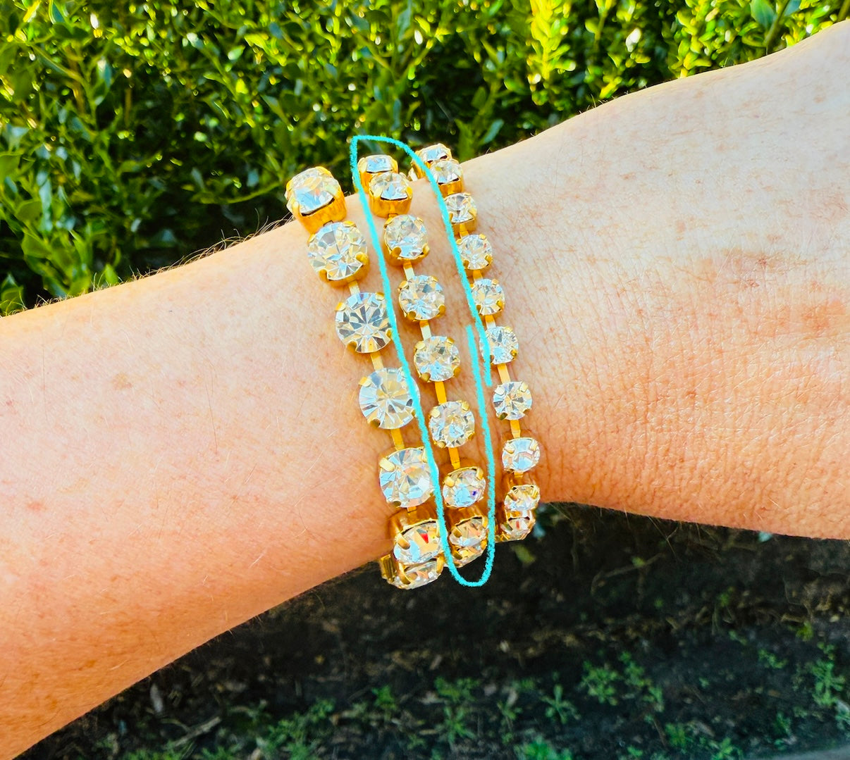 Juliet Crystal Tennis Bracelet - Shabby To Chic Jewelry