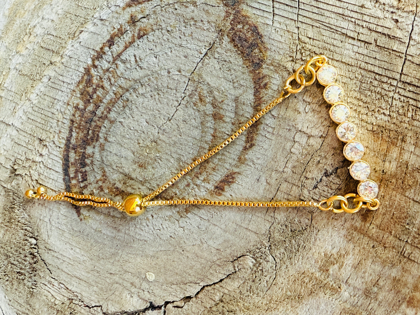 Noelle Petite Crystal Bar Necklace and Bracelet - Shabby To Chic Jewelry