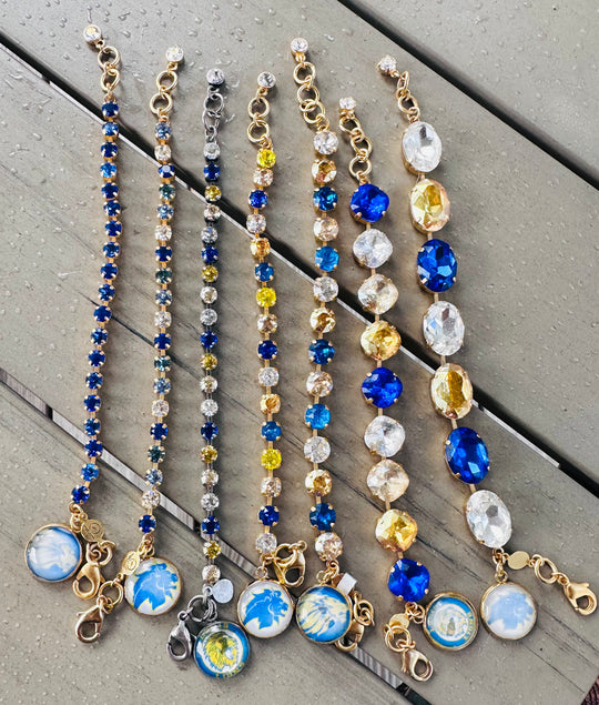 Loris Lions Crystal Bracelet