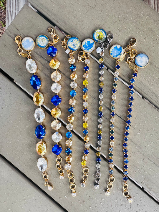 Loris Lions Crystal Bracelet