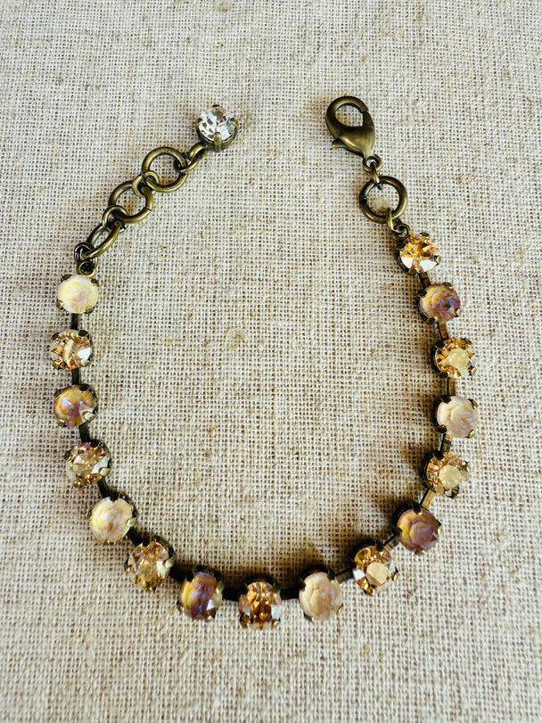 Nya Neutral Crystal Tennis Bracelet (Copy)