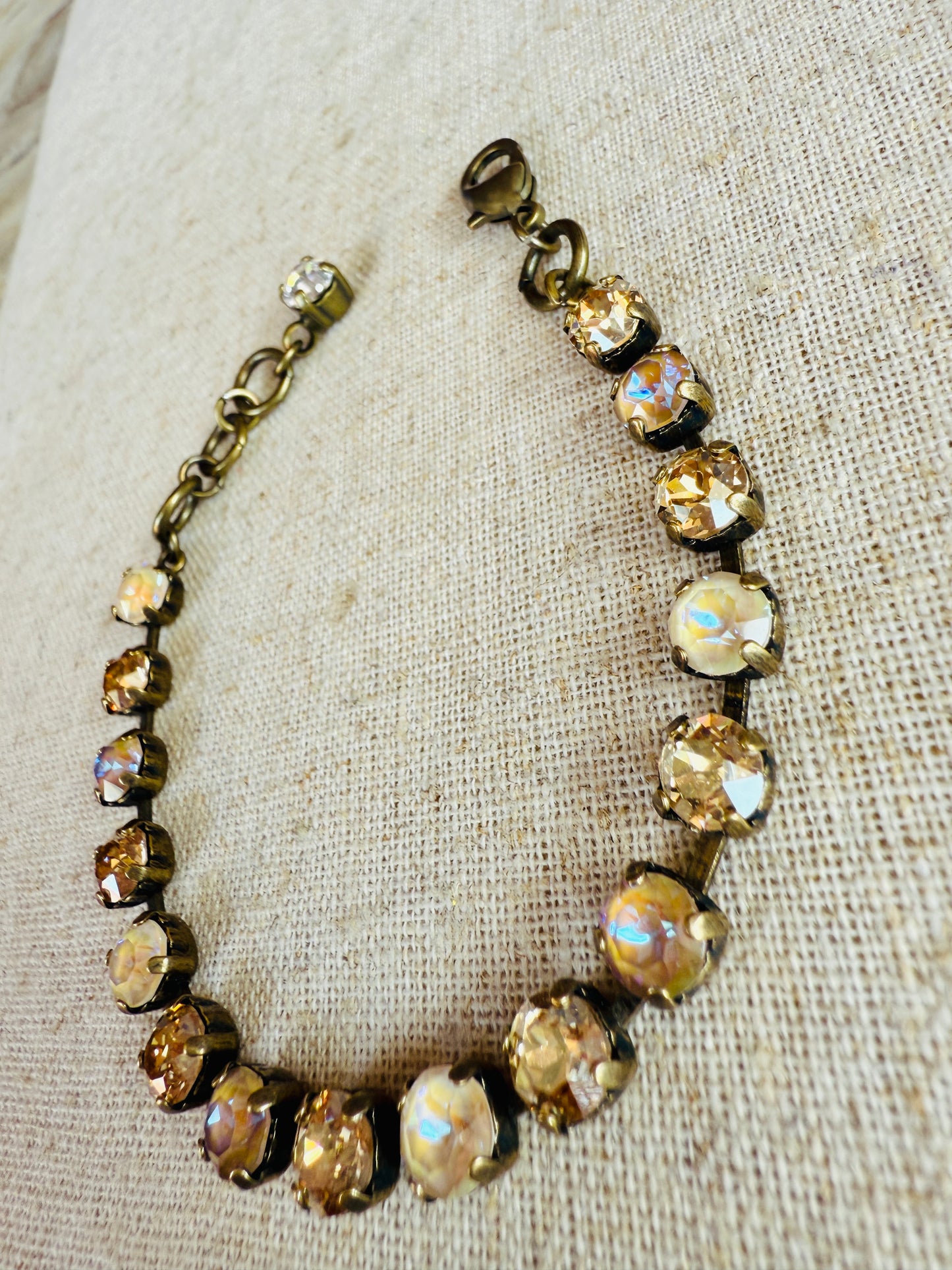 Nya Neutral Crystal Tennis Bracelet (Copy)