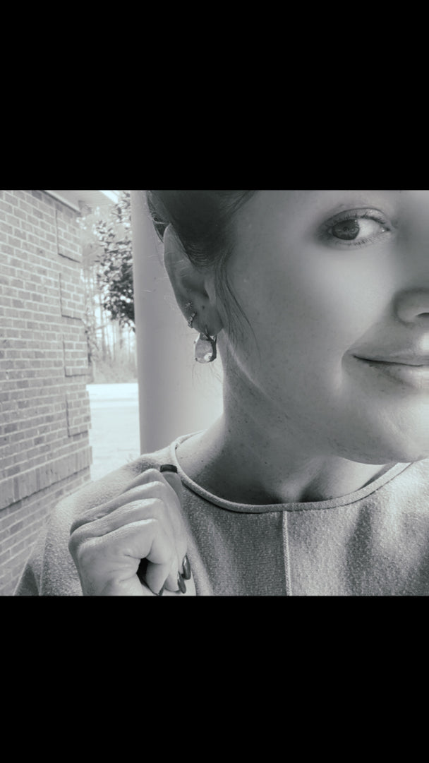 Gracelyn Pear Shaped Crystal Dangle Earrings