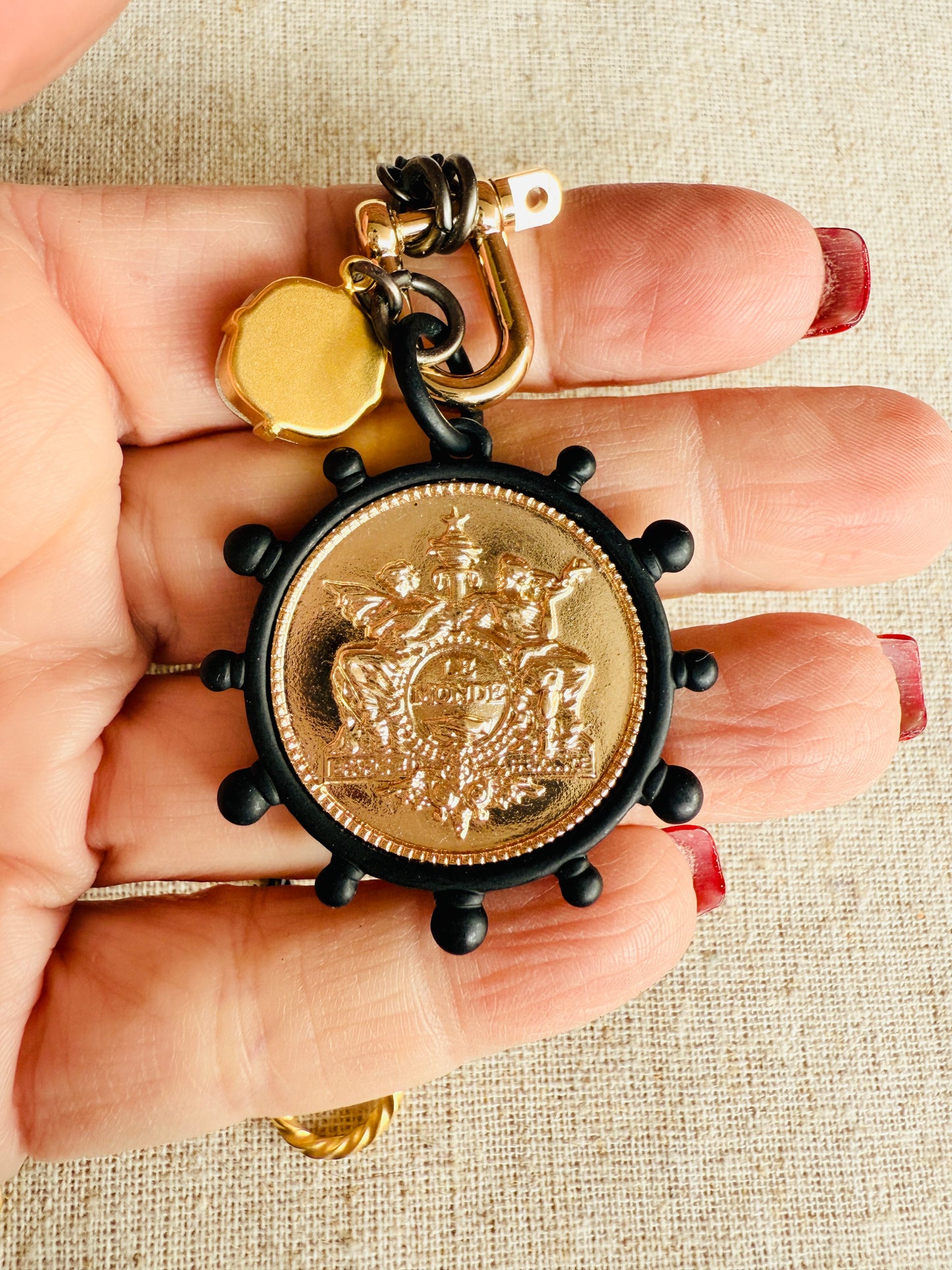 Anne Coin Pendant Necklace - Shabby To Chic Jewelry