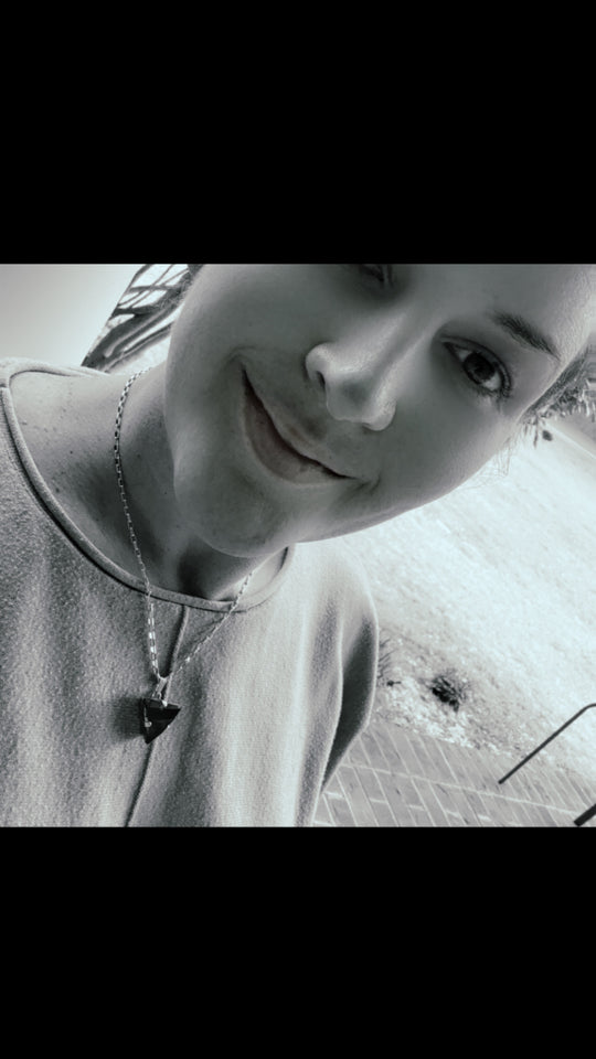 Riley Triangle Crystal Necklace - Shabby To Chic Jewelry