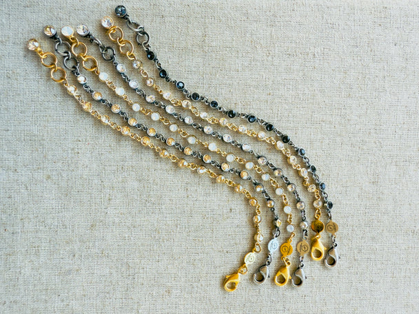 Mila Petite Crystal Link Bracelet