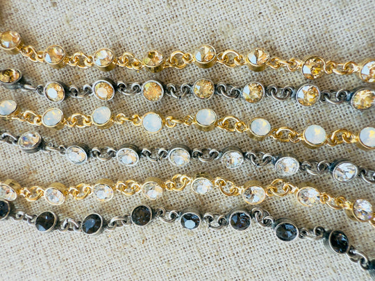 Mila Petite Crystal Link Bracelet