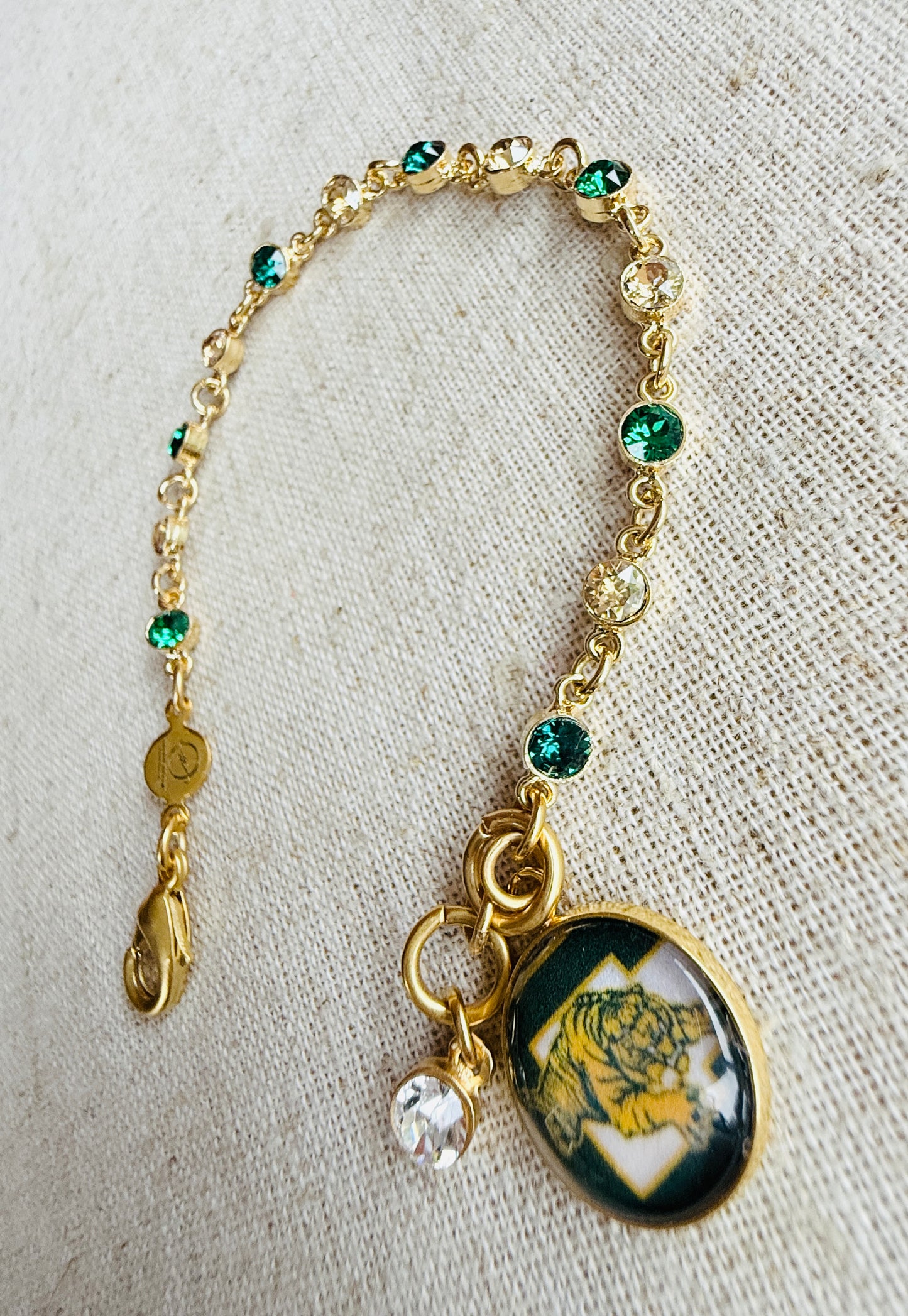 Conway Tigers Crystal Bracelet