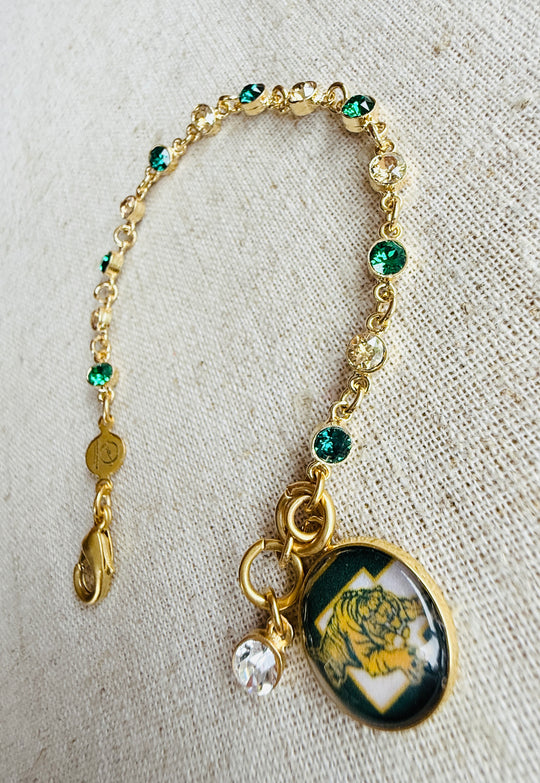 Conway Tigers Crystal Bracelet
